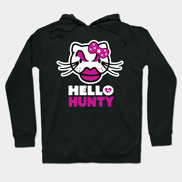 Hello Hunty Hoodie by AnOakEye